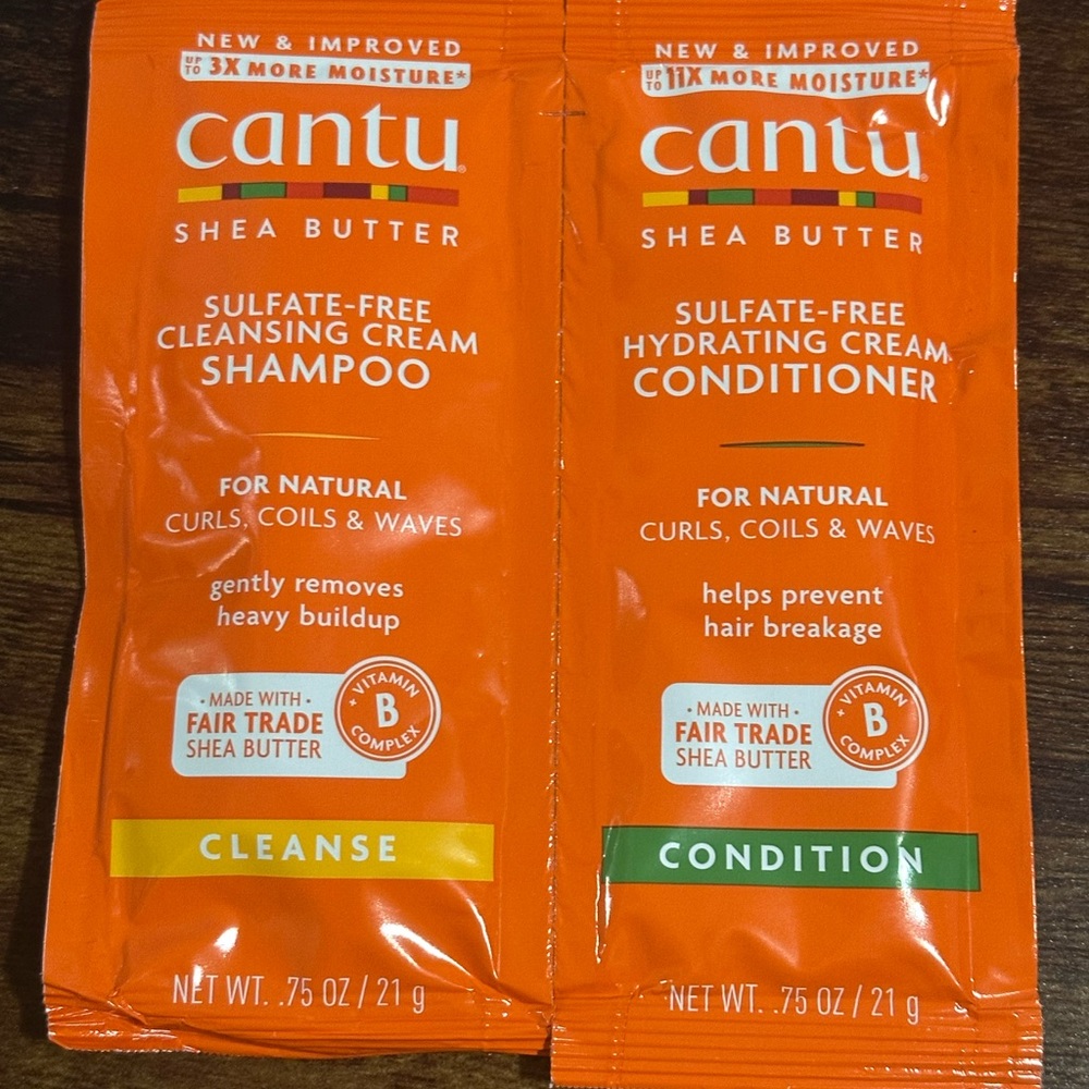 Cantu Shampoo & Conditioner for Natural Hair